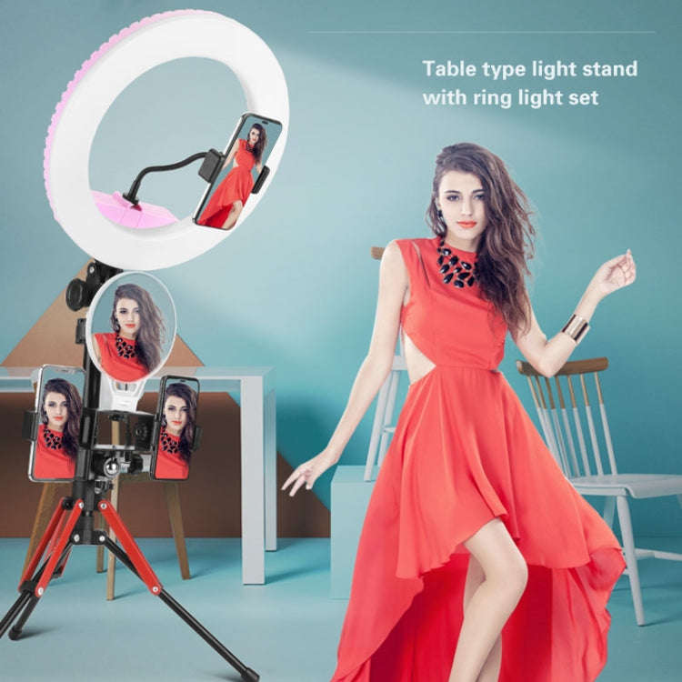 Aluminum Alloy Folding Mobile Phone Stand Live Selfie Floor Stand(Grey)