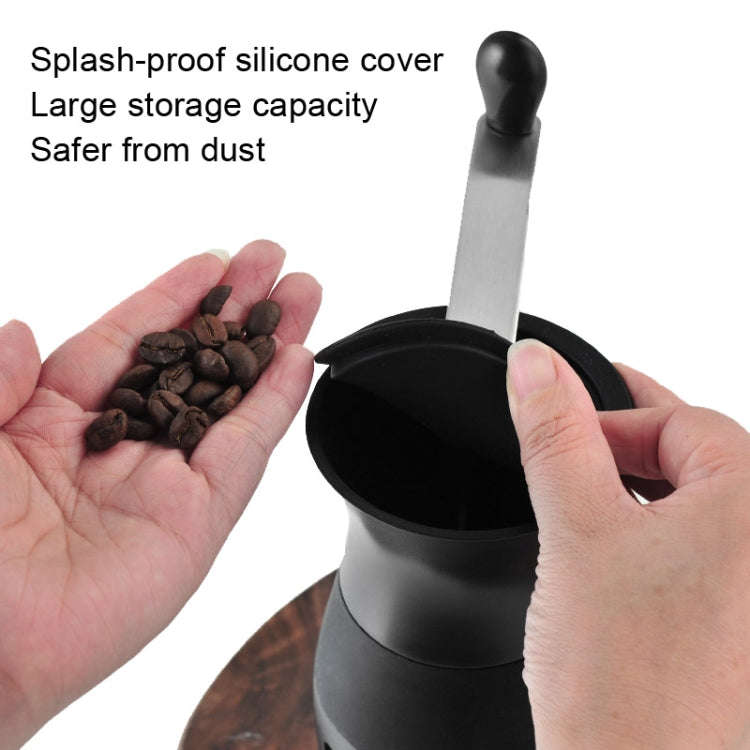 Hand Shaking Coffee Grinding Bean Machine Home Portable Coffee Machine(Black)