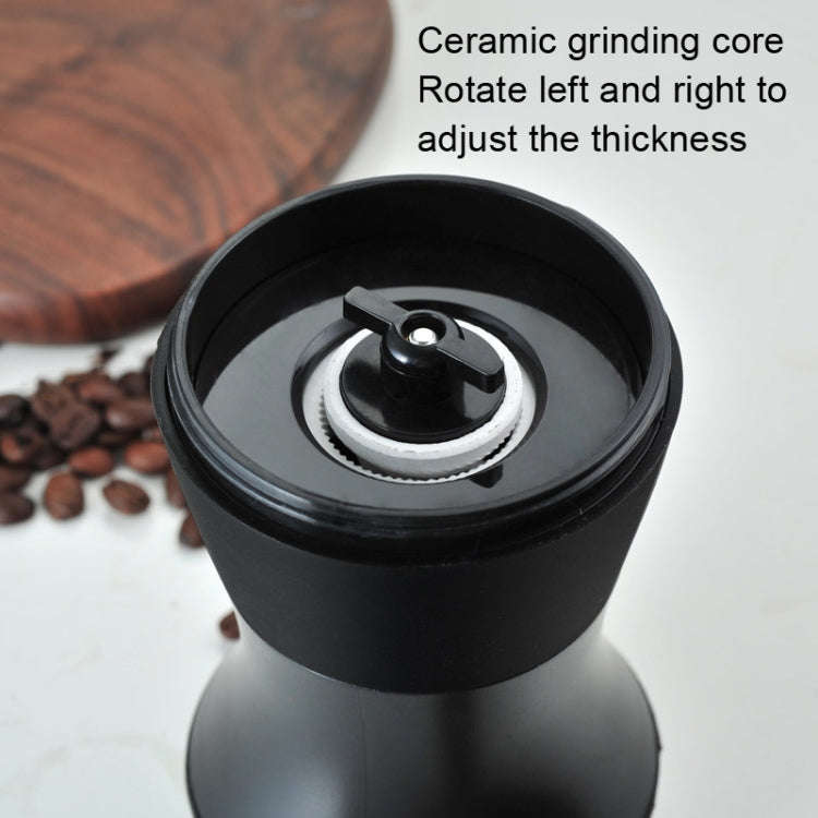 Hand Shaking Coffee Grinding Bean Machine Home Portable Coffee Machine(Black)