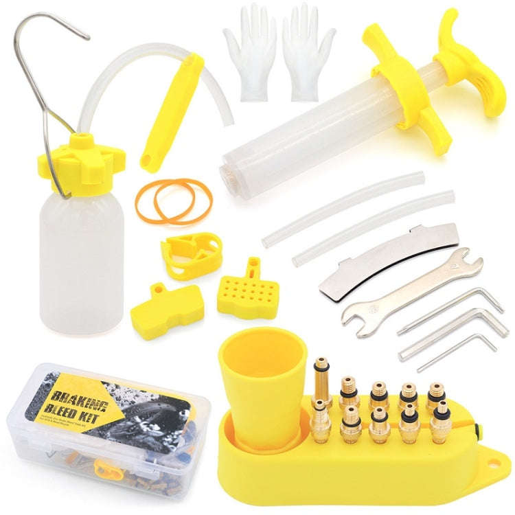 Mountain Bike Oil Dish Oil Filling Tool, Specification: Advanced Model Brass Head/Box