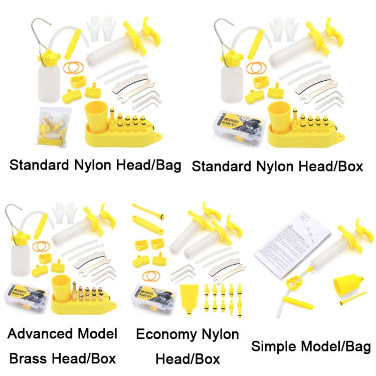 Mountain Bike Oil Dish Oil Filling Tool, Specification: Advanced Model Brass Head/Box