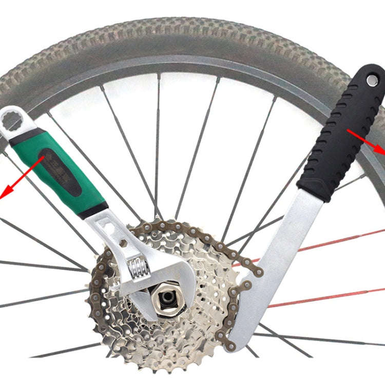 Bicycle Card Flywheel Chain Removal Wrench Repair Tool(Wrench)