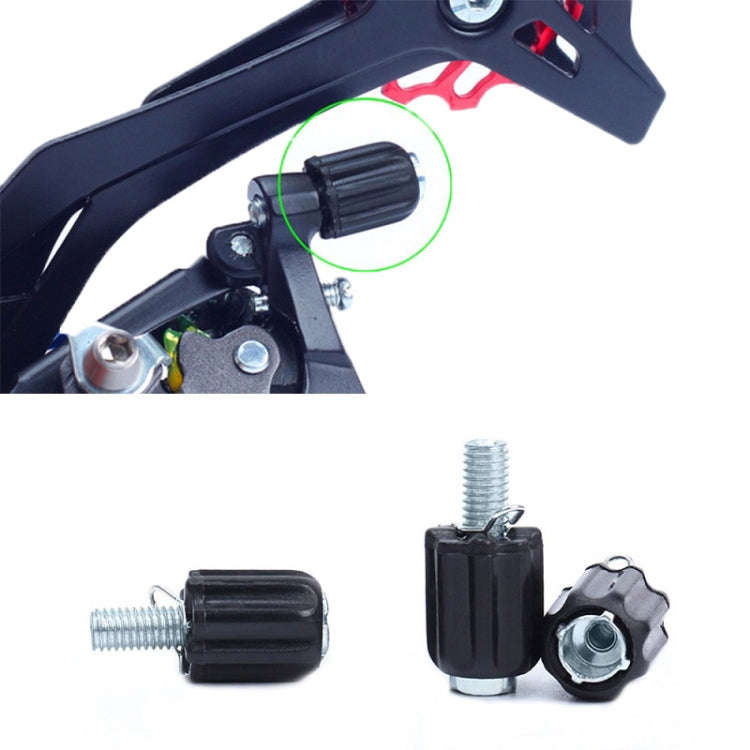20 PCS Mountain Bike M5 Variable Speed Brake Adjustment Screw(Black)