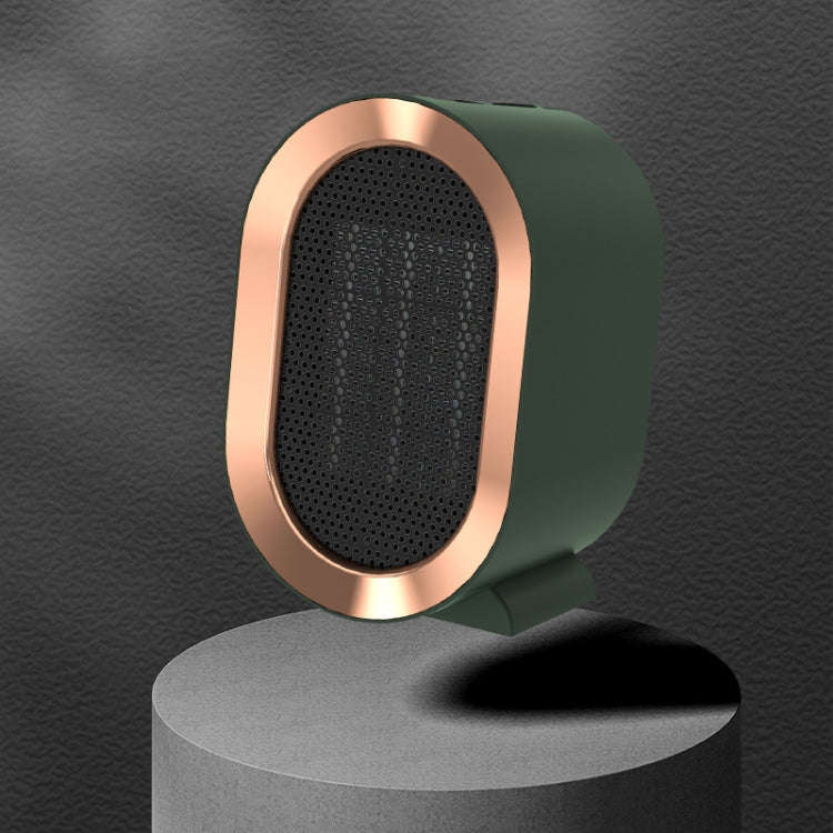 XH-1201 Winter Desktop Small Heater Quiet Fast Heat PTC Electric Heater, CN Plug(Green)