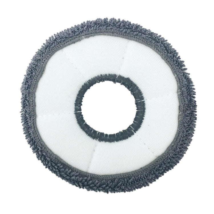 For ECOVACS DEEBOT N9+ 2pcs Robot Vacuum Cleaner Steam Mop Cloth,Style Gray Rag