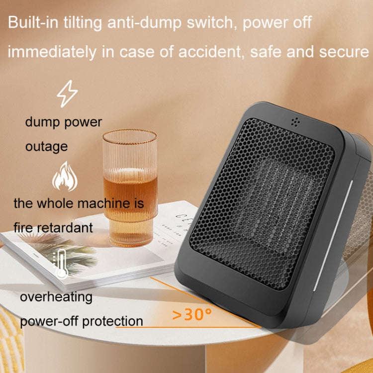 PTC Heating And Cooling Dual-purpose Heater, Style: Mechanical Model(UK Plug)