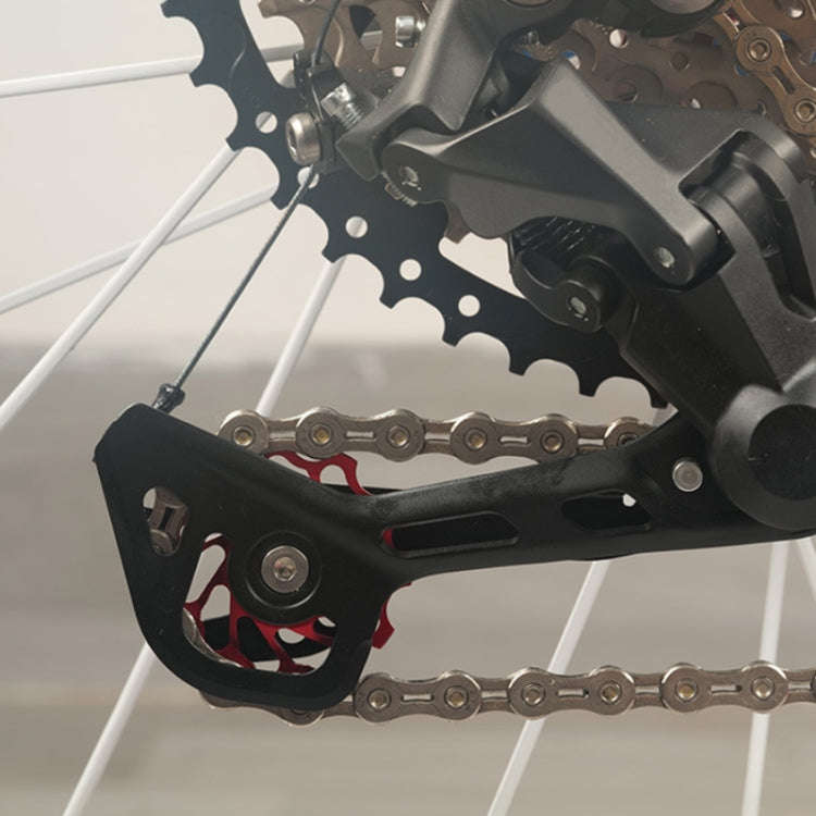 BIKERSAY Bicycle Rear Derailleur Bearing Guide Wheel Accessories, Color: SDL-11 Red