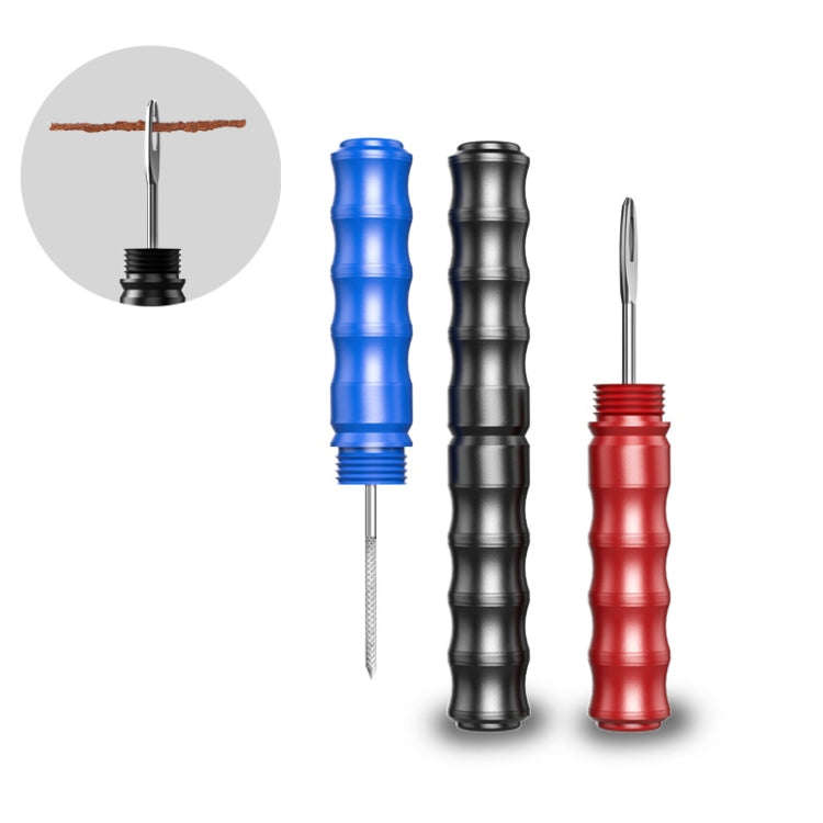 BIKERSAY BT056 Bicycle Fork Drill Bit Vacuum Tire Repair Tool(Blue)