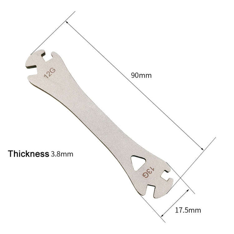 BIKERSAY Bicycle Spoke Wrench Wire Alignment Accessories(BT025S1)