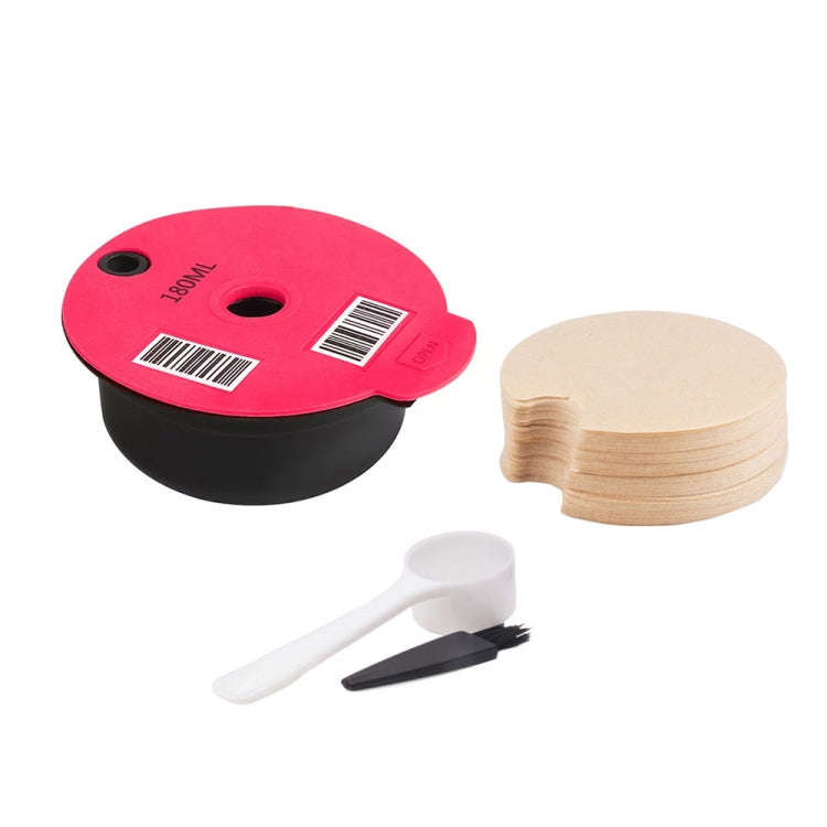 ICafilas YB01 Reusable Coffee Filter, Color: Pink+50 Filter Paper(180ml)