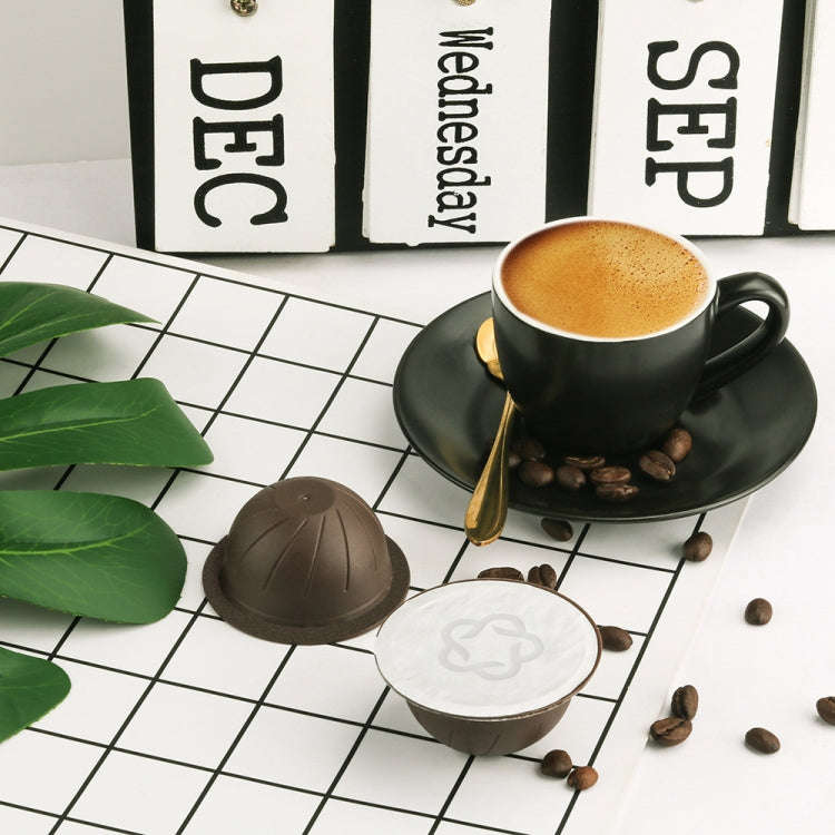 ICafilas Coffee Capsule Shell For Nespresso Vertuo Plus ENV 135/Vertuo ENV 150/BNV450WHT1BUC1, Co...