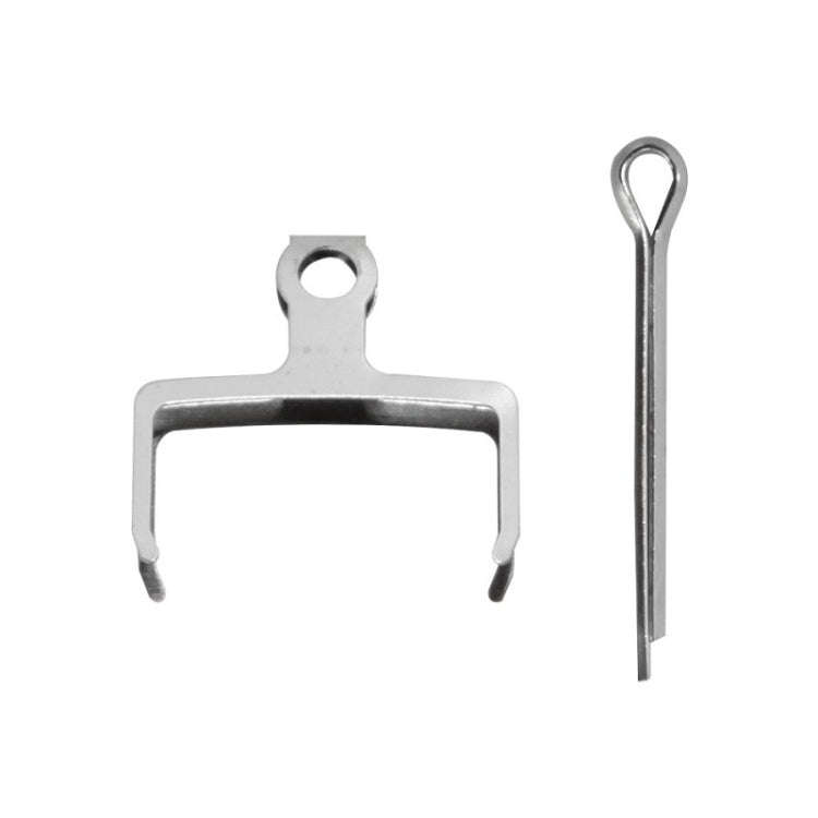 Mountain Bike Resin Semi-Metal Brake Pads(Black)