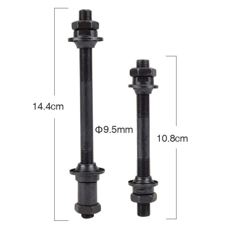 Bicycle Hollow Shaft Hub Quick Release Rod Bearing Modification Accessories, Specification: Front...