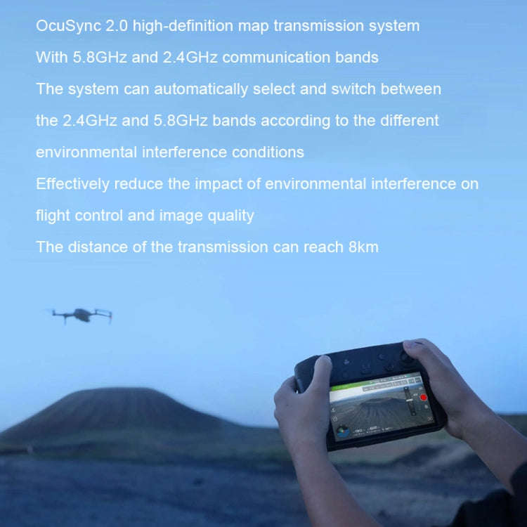 Second-Hand DJI With Screen Remote Control, For Mavic 2 Pro/Zoom/Air 2/2S Mini 2