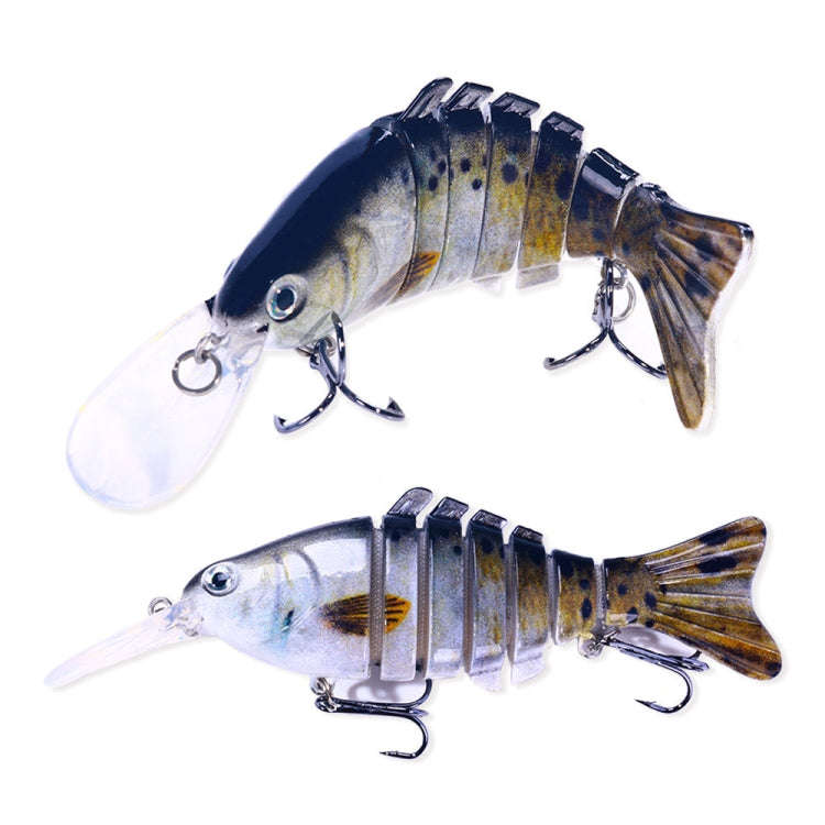 HENGJIA JM065 12cm Luya Fishing Gear Bait Multi-Section Fish Sinking Lure(3)