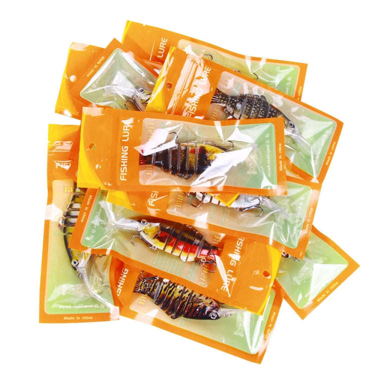 HENGJIA JM065 12cm Luya Fishing Gear Bait Multi-Section Fish Sinking Lure(3)