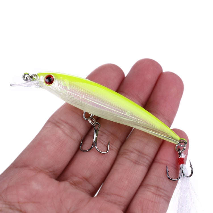 HENGJIA MI094 Simulation Laser Fake Lures Minnow Fishing Baits, Color: 1