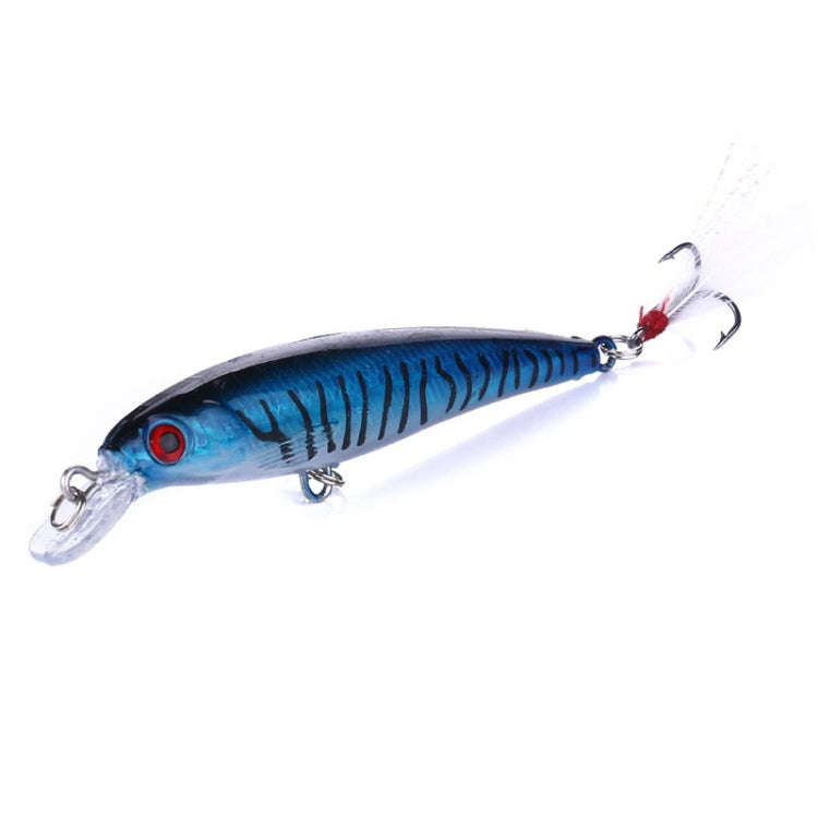 HENGJIA MI094 Simulation Laser Fake Lures Minnow Fishing Baits, Color: 6