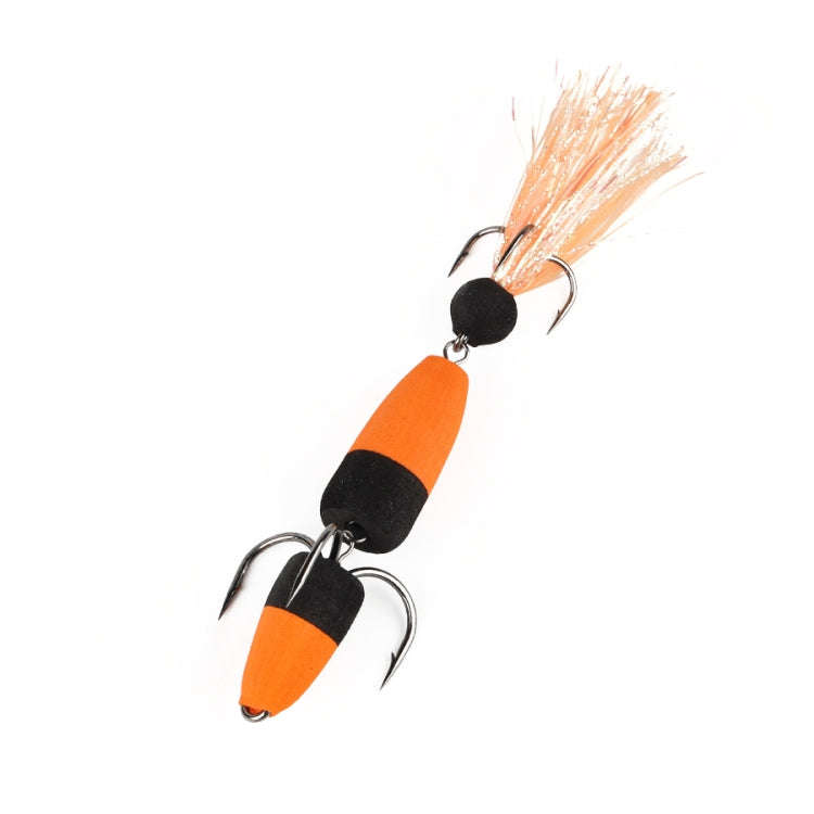 W.P.E PMG-M Foam Hook Soft Worm Bait Three Anchor Hook Fake Lures, Size: M(twenty two)