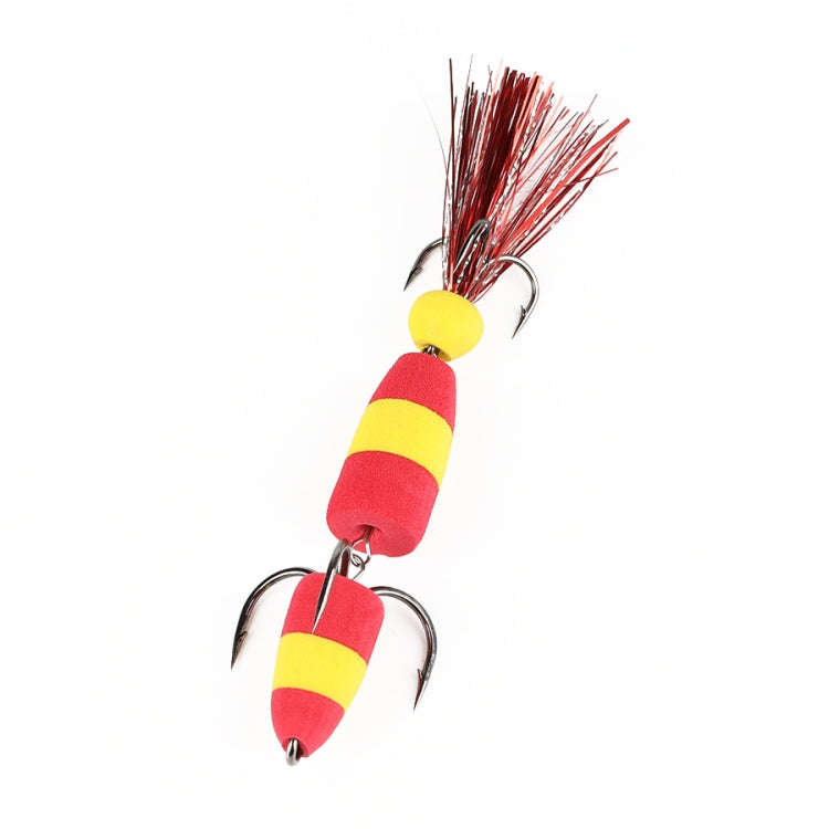 W.P.E PMG-M Foam Hook Soft Worm Bait Three Anchor Hook Fake Lures, Size: M(26)
