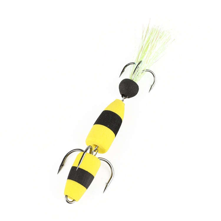 W.P.E PMG-M Foam Hook Soft Worm Bait Three Anchor Hook Fake Lures, Size: M(29)
