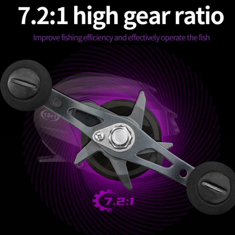LINNHUE AM2000 7:2:1 High Speed 8KG Max Drag Fishing Reel(Right Hand)