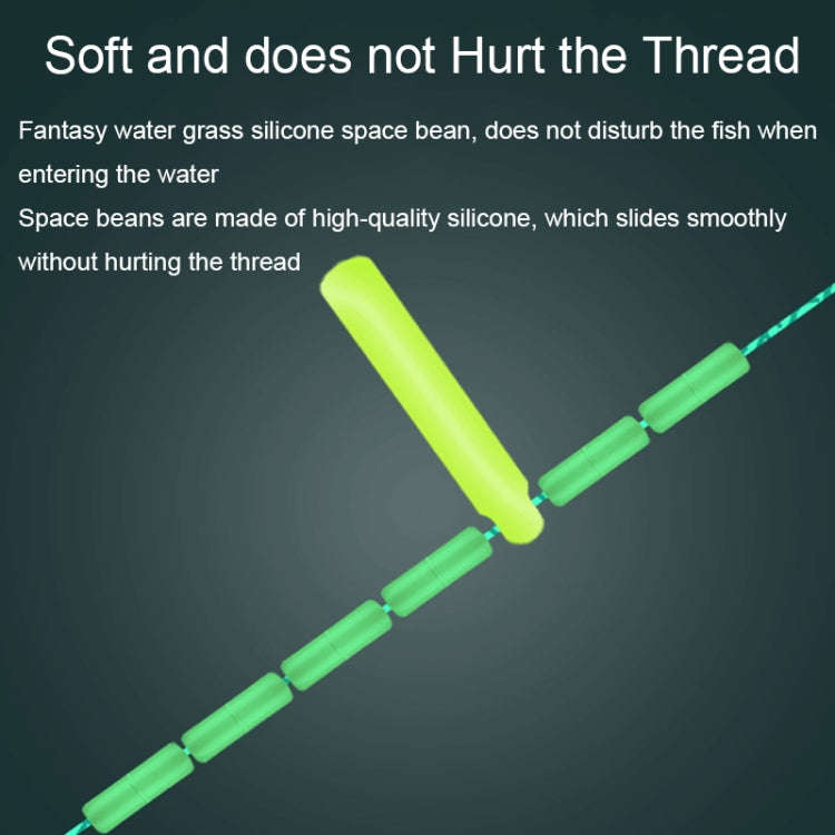 2pcs Outdoor Fishing Anti-tangle Spotted Invisible Line Set with Scale, Size: 4.5m(4.0)
