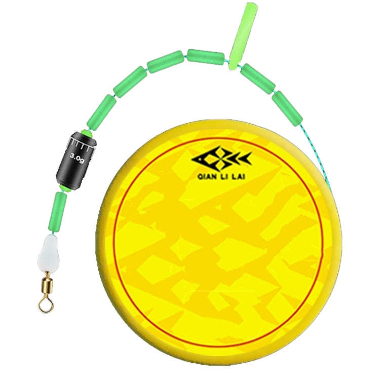 2pcs Outdoor Fishing Anti-tangle Spotted Invisible Line Set with Scale, Size: 7.2m(4.0)