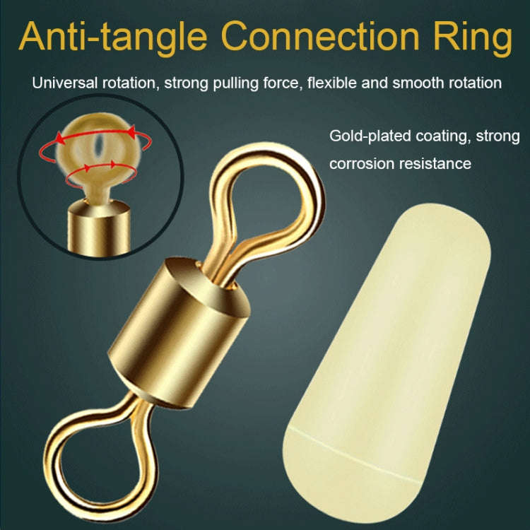 2pcs Outdoor Fishing Anti-tangle Spotted Invisible Line Set with Scale, Size: 7.2m(2.5)