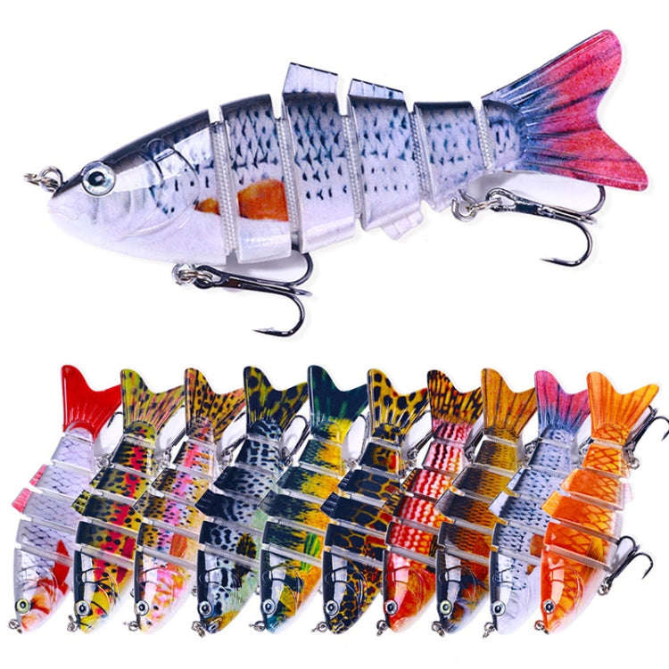 HENGJIA JM061 Multi-segment Fish Bionic Lure Submerged Lures, Size: 10cm 18g(8)