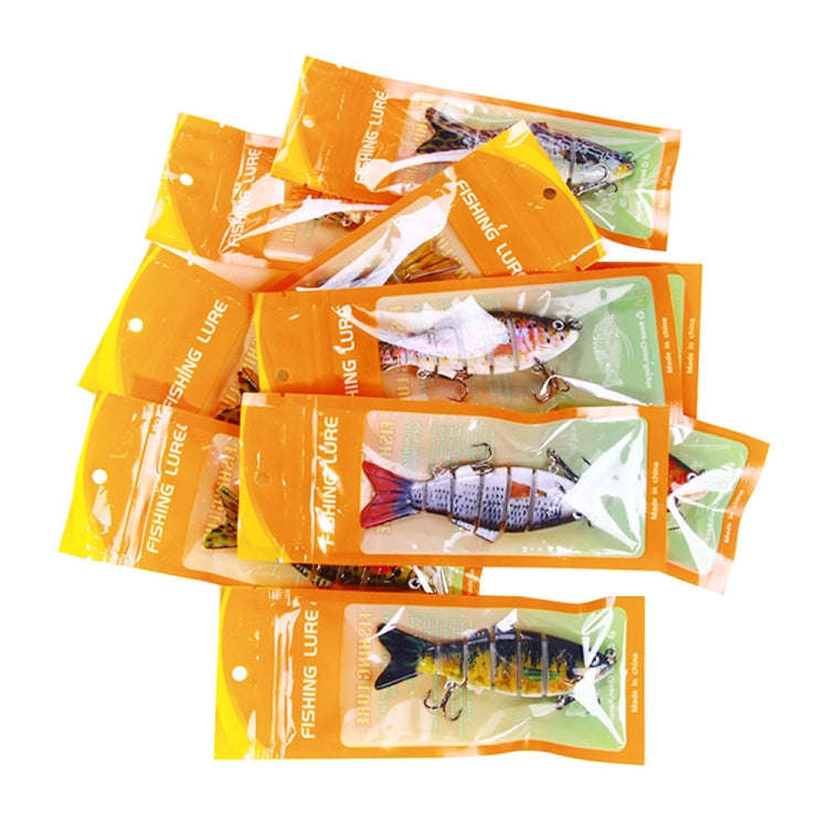 HENGJIA JM061 Multi-segment Fish Bionic Lure Submerged Lures, Size: 10cm 18g(8)