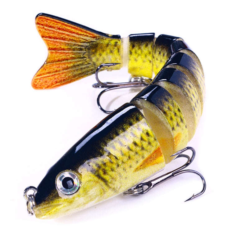 HENGJIA JM064 Multi-section Fish Minnow Bionic Fake Lures Sea Fishing Sinking Lures, Size: 12.8cm...