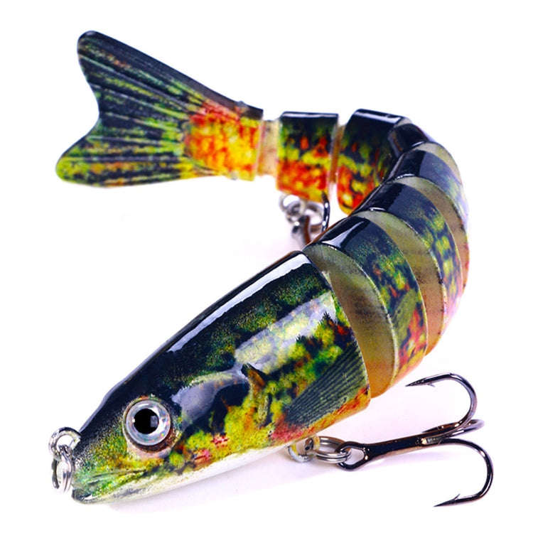 HENGJIA JM064 Multi-section Fish Minnow Bionic Fake Lures Sea Fishing Sinking Lures, Size: 12.8cm...
