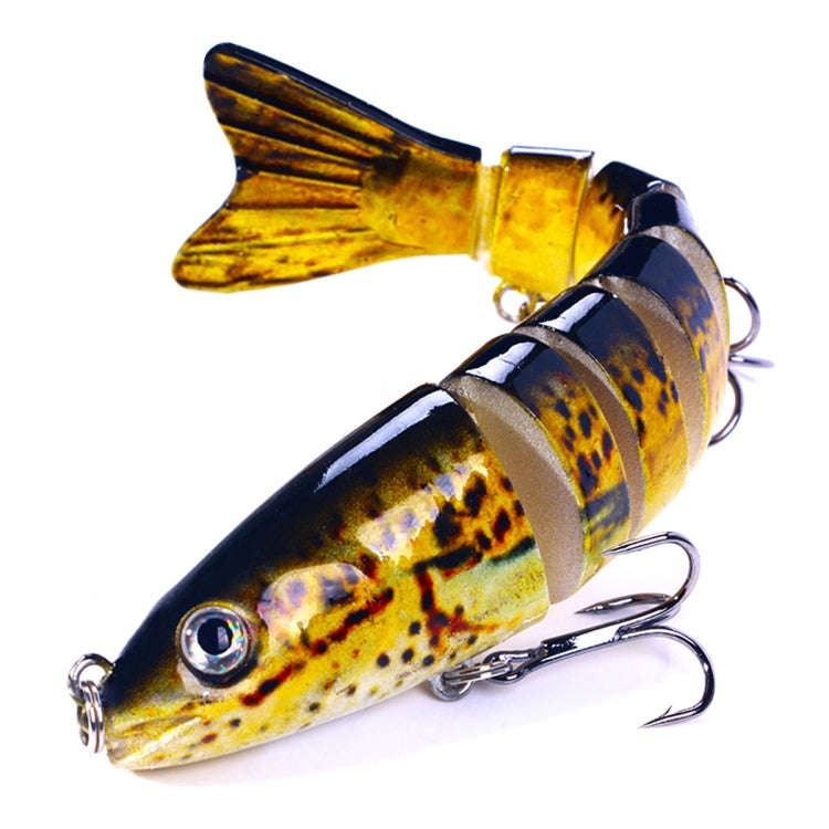 HENGJIA JM064 Multi-section Fish Minnow Bionic Fake Lures Sea Fishing Sinking Lures, Size: 12.8cm...
