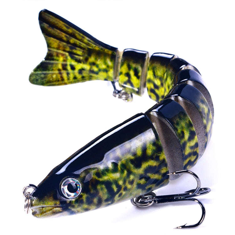 HENGJIA JM064 Multi-section Fish Minnow Bionic Fake Lures Sea Fishing Sinking Lures, Size: 12.8cm...