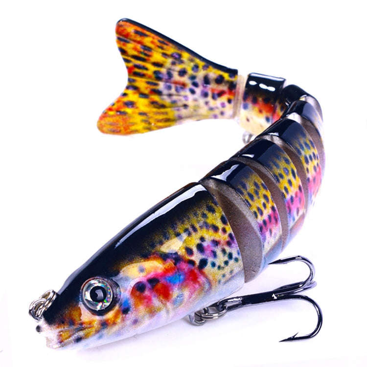 HENGJIA JM064 Multi-section Fish Minnow Bionic Fake Lures Sea Fishing Sinking Lures, Size: 12.8cm...