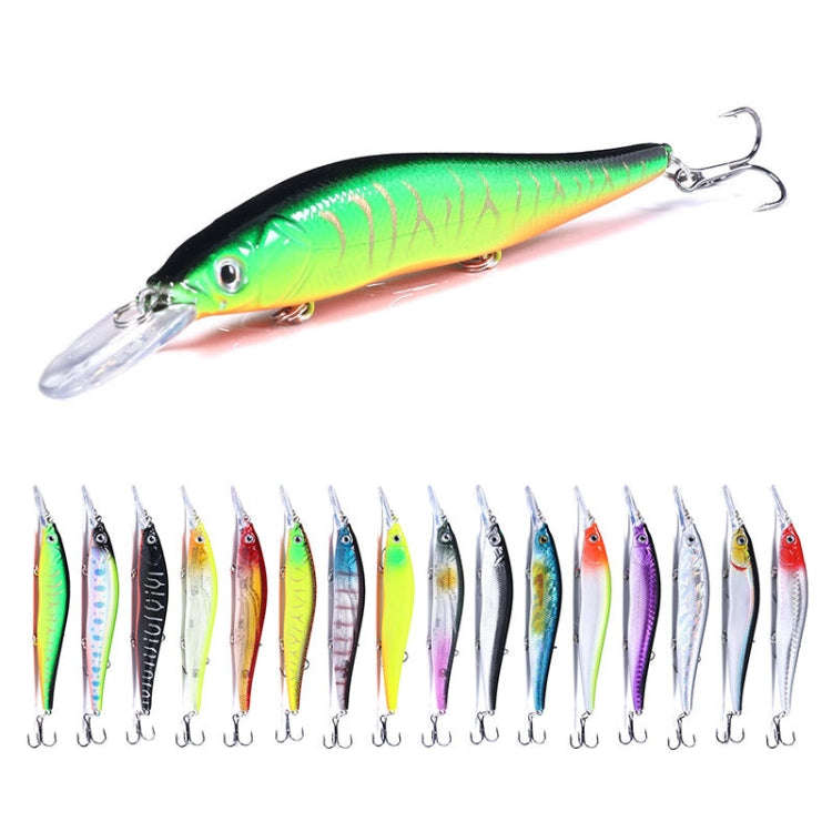 HENGJIA MI135 13.5cm 15.6g Sea Fishing Long-casting Floating Minnow Bionic Lures(6)