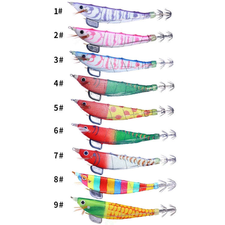 HENGJIA SJ033 Luminous Steel Wire Banana Shrimp Fake Bait, Size: 12cm 14.3g(Red Head Light Green ...