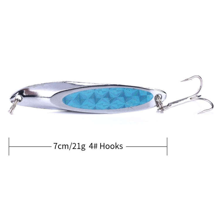 HENGJIA SP0715B Laser Sequins Oblique Cut Sequin Baits(5 Colors Boxed)