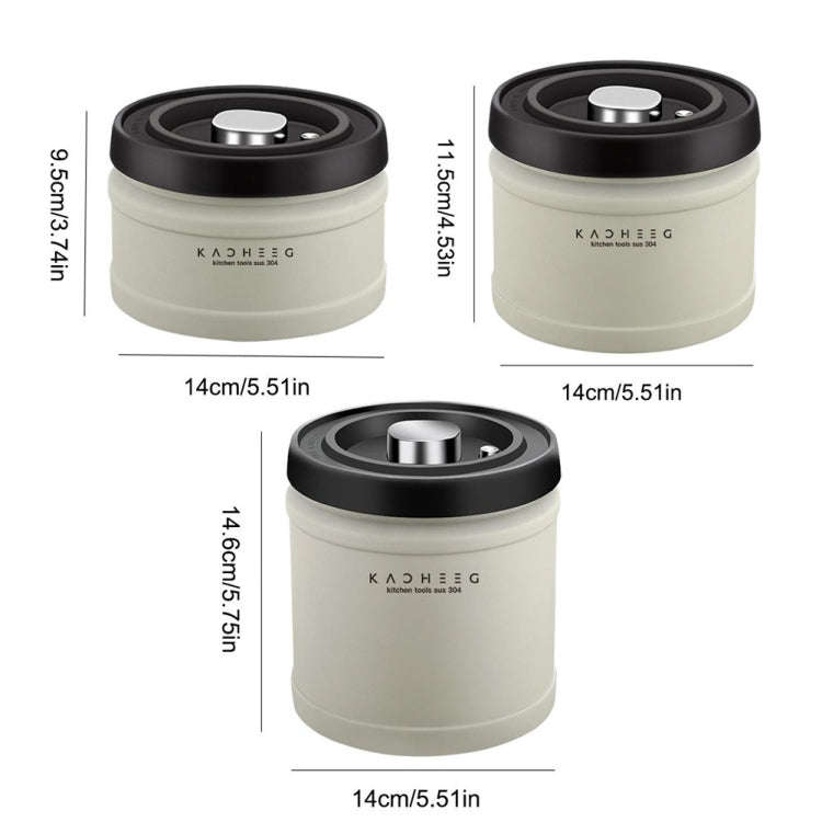 Kacheeg Sealing Can Pressed Vacuum Coffee Bean Tea Cans, Capacity: 750ml