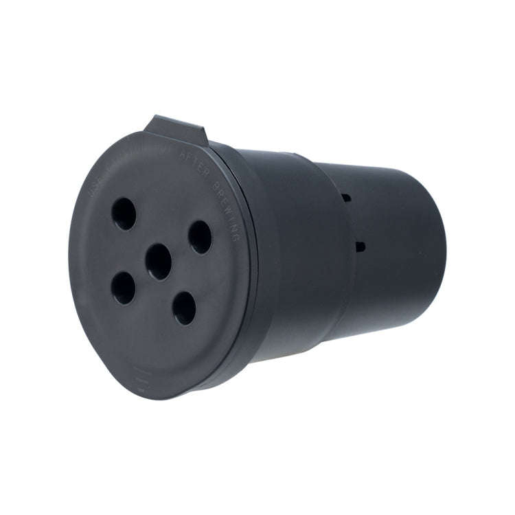 For Keurig Reusable Coffee Capsule Filter Cup Refillable K Cup Filter Basket Pod(Black)