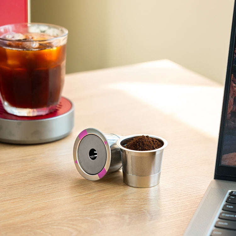 For Keurig Coffee Maker Reusable Filter Cup Stainless Steel Single Hole K Cup
