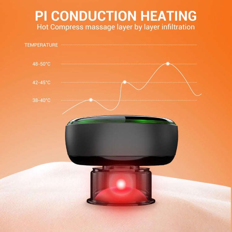 Intelligent Cupper With Breathing Light Electric Heated Scraping Instrument Meridian Unblocking M...