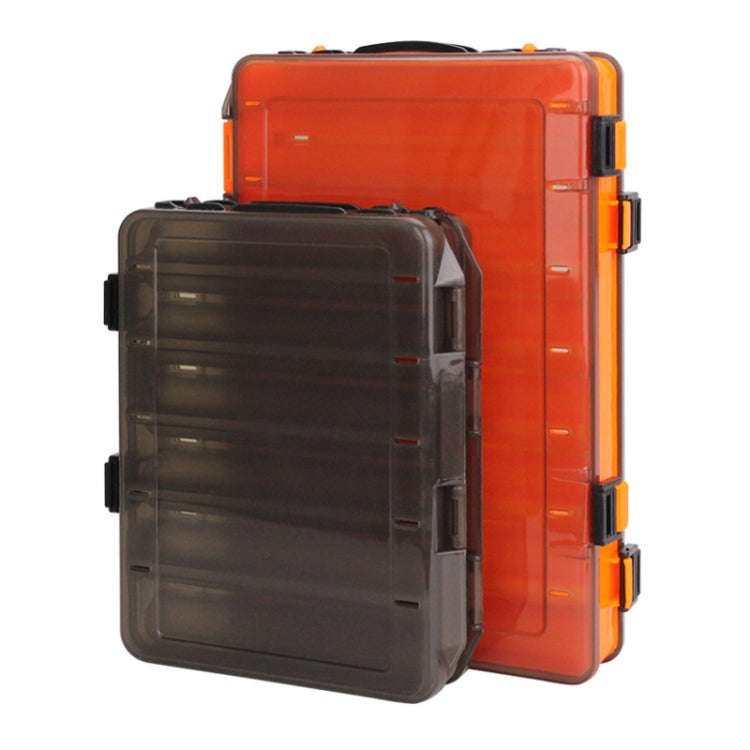 HB327 14 Grids Double Side Luya Tool Box Translucent Bait Organizer(White)