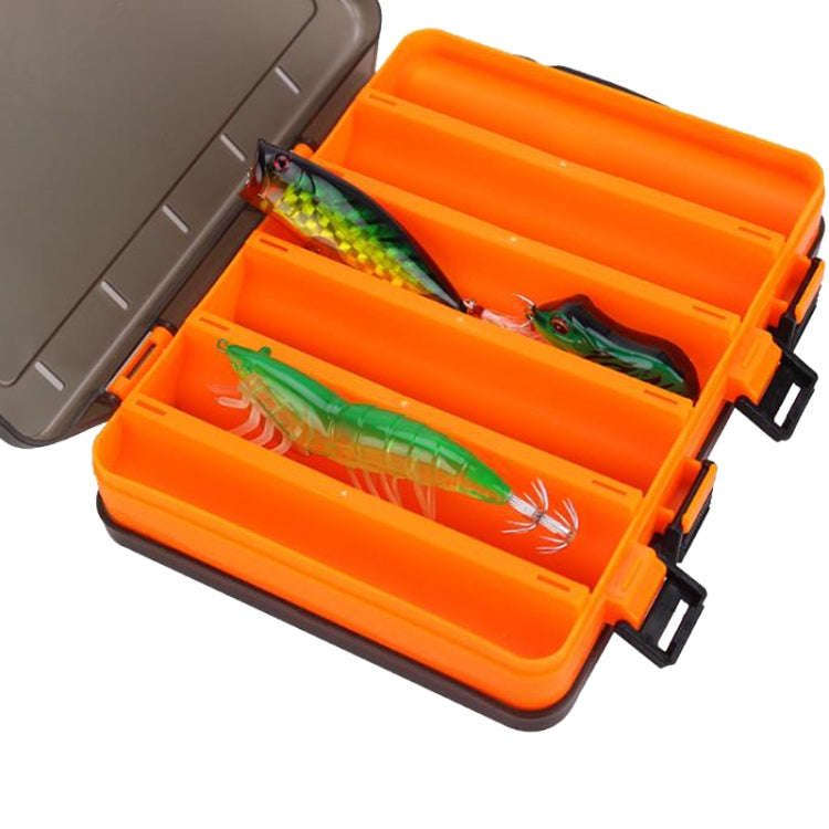 HB327 14 Grids Double Side Luya Tool Box Translucent Bait Organizer(White)
