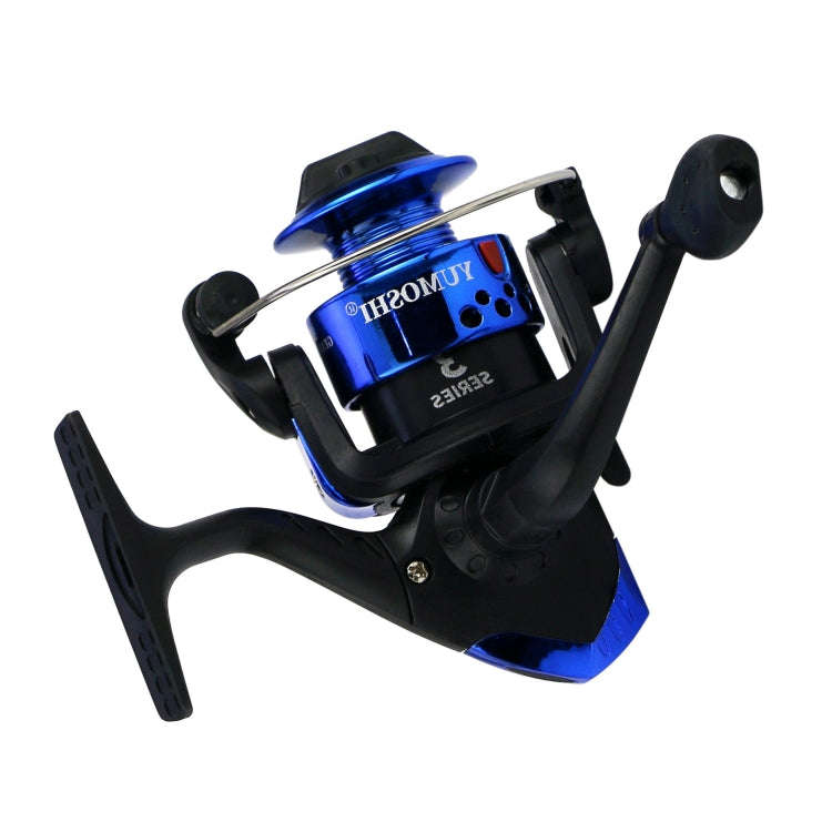YUMOSHI JL200 Fishing Reel Without Line Plating Head Metal Movement Spinning Reel(Electroplated B...
