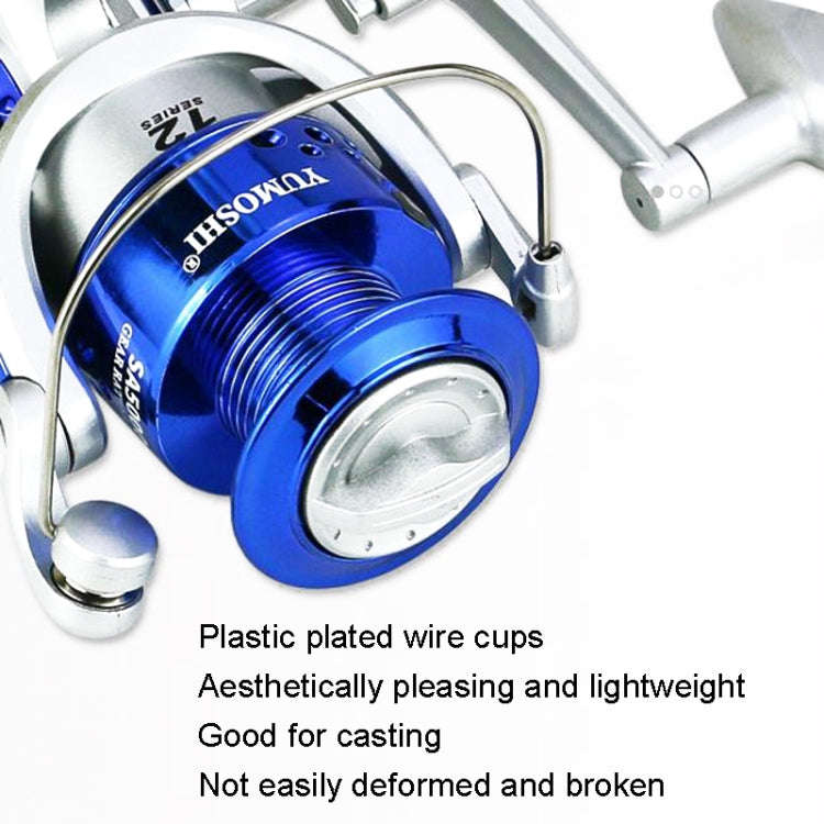 YUMOSHI SA Series Spinning Reel Plastic Head Fishing Reel Fishing Rod Reel, Specification: SA7000