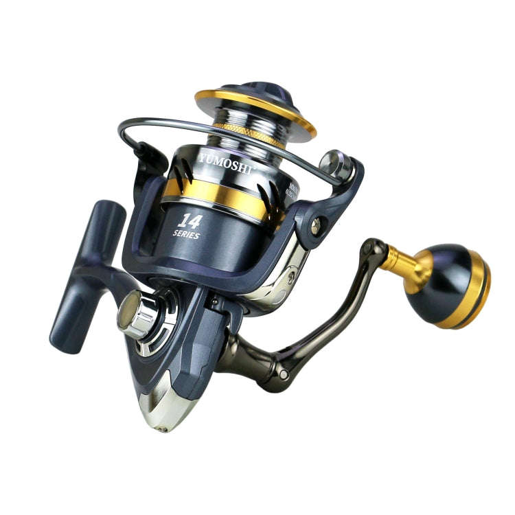 YUMOSHI KS5000 Spinning Fishing Reel Metal Rocker Metal Cup Reel