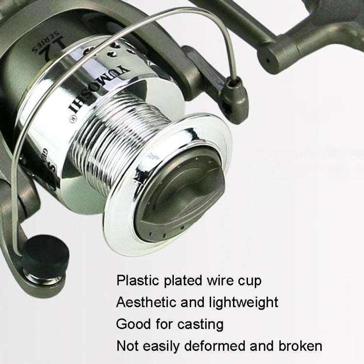 YUMOSHI SC7000 Plastic Plating Head Fishing Line Wheel Loyal Casting Reel