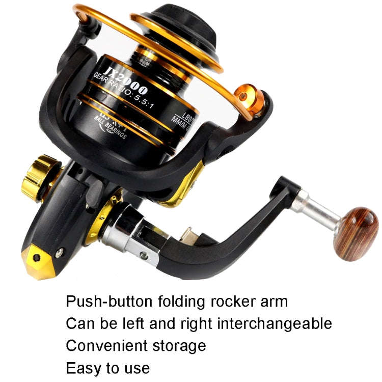 YUMOSHI JX4000 Metal Spinning Fishing Reel